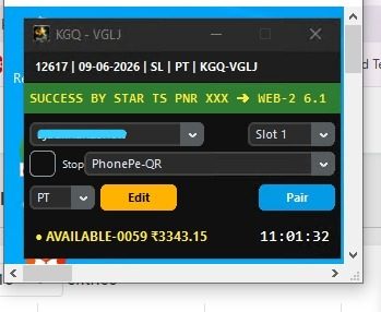 Tatkal software confirmed ticket booking result 09 Jun 2026 proof 4