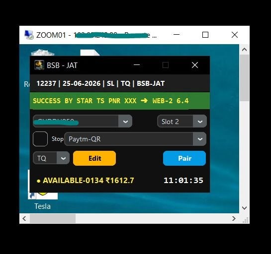 Tatkal software confirmed ticket booking result 24 Jun 2026 proof 6