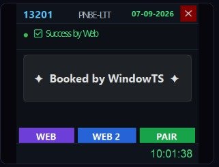 Window TS Tatkal Software